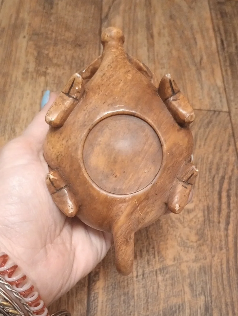 Handcrafted Hand Carved Stone Water Buffalo Teapot